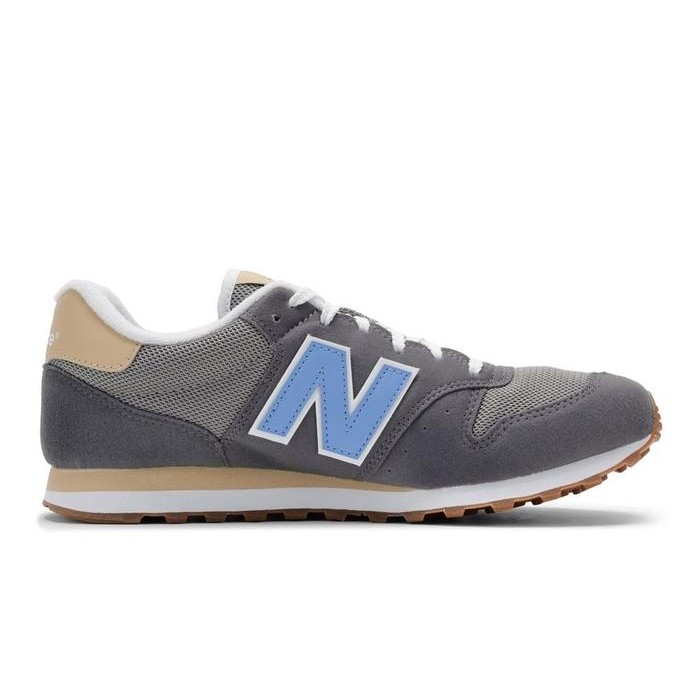 Sepatu Sneakers Pria NB 500 Grey Blue Original GM500TBWD
