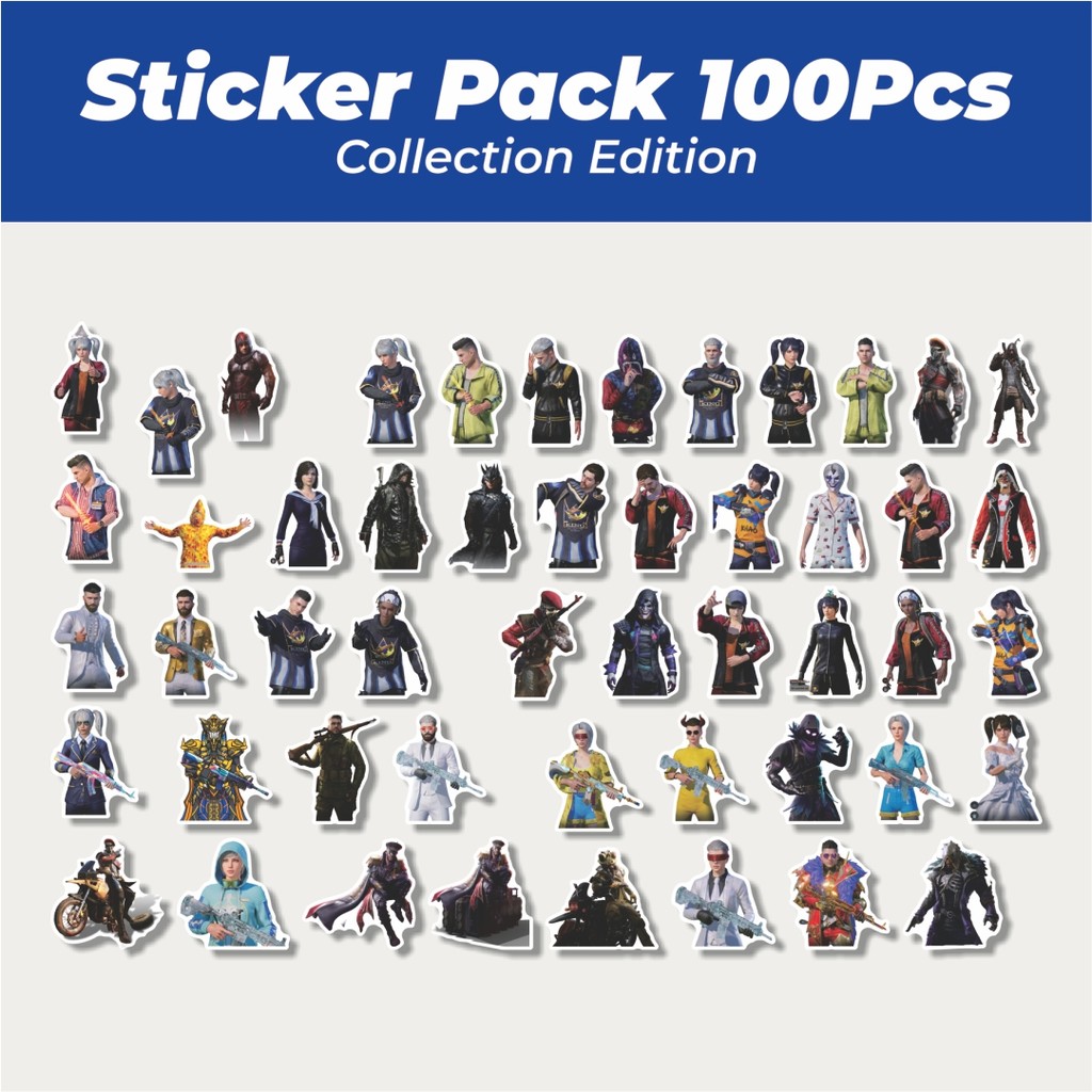

Hot Stiker Karakter Game Skin PUBG Lucu Anti Air Stikers Berperekat Waterproof Sticker Decal Buat Motor Helm Buku Journal Koper Casing HP Laptop Botol Minum