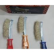 Sikat Baja LENGKUNG BENGKOK / Sikat Baja Kuningan LENGKUNG