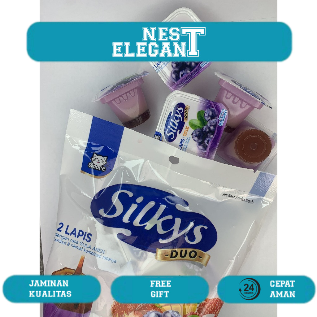 

40PCS+10PCS (FREE) TOTAL 50PCS PAKET PUDING GULA AREN JELLY PUDING 2LAPIS BERLAPIS GULA AREN MURNI DAN RASA BUAH-BUAHAN DAN RASA MANGGA BLUEBERRY STRAWBERRY Pudding Fruity Rendah gula Alami Almond Paket Usaha Jajanan SD 1 DUS Jajanan Grosir Manis