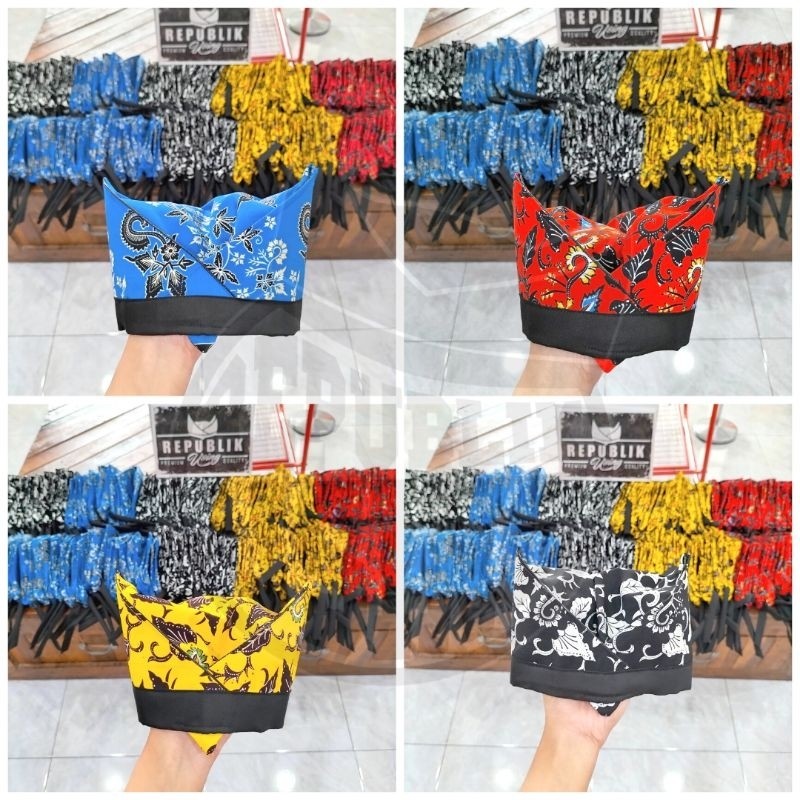 TERLARIS UDENG ANAK & DEWASA | MOTIF BATIK BANYUWANGI | UDENG COUPLE | UDENG INSTAN | UDENG KARET | 