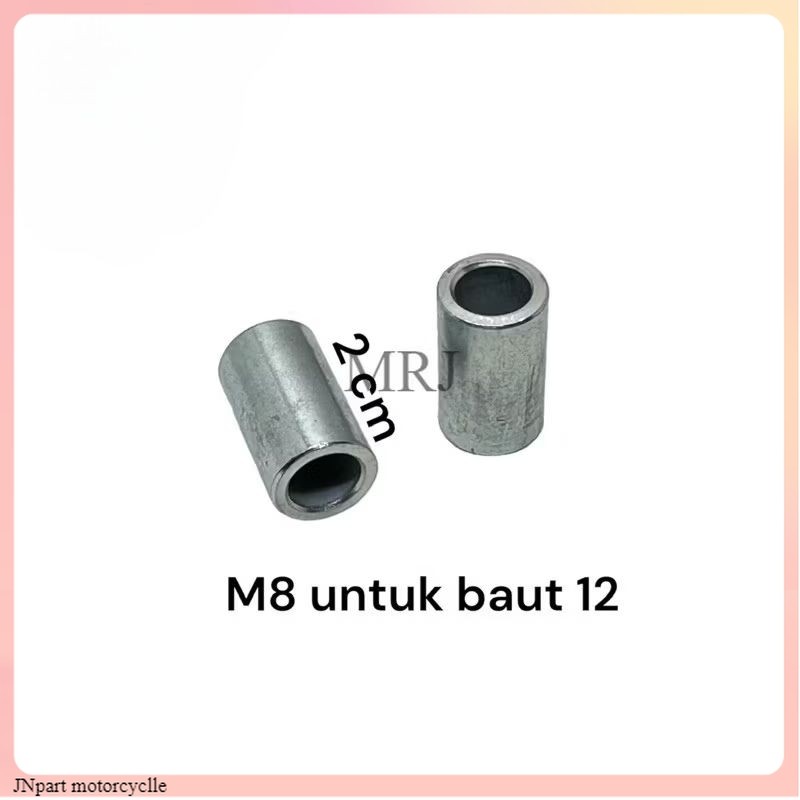 BOSH BUSING M8 BAUT 12 PANJANG 2cm