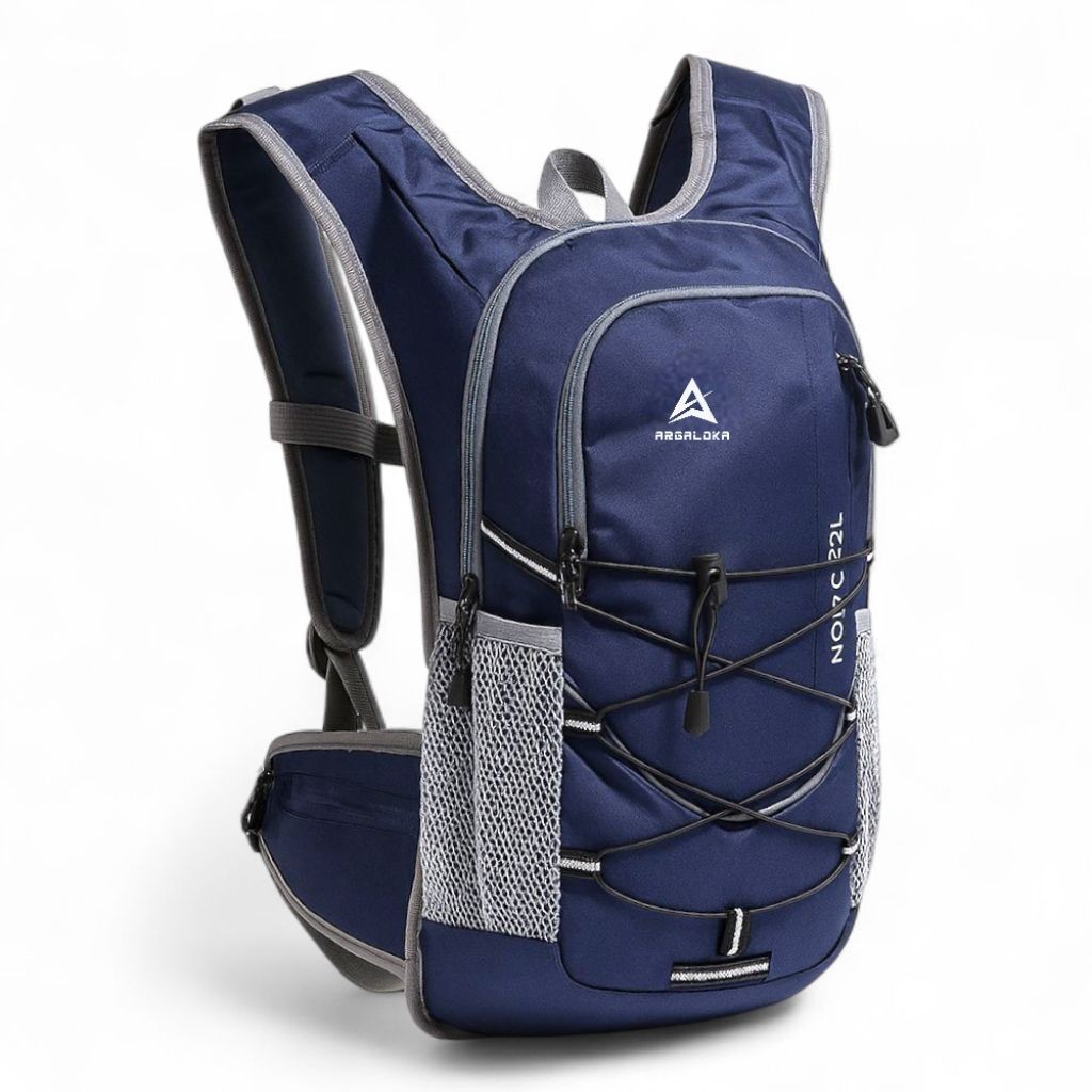 ARGALOKA Tas Ransel Pria Hydropack Trail Running Tas Punggung Backpack Sepeda Waterproof Outdoor Adv