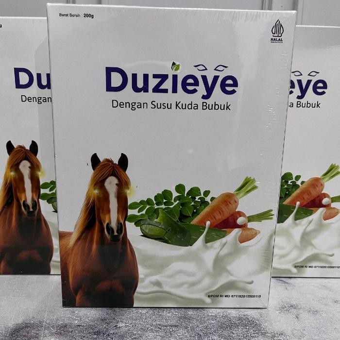 

DUZI EYE SUSU KUDA BUBUK NUTRISI KESEHATAN MATA 100% ORIGINAL
