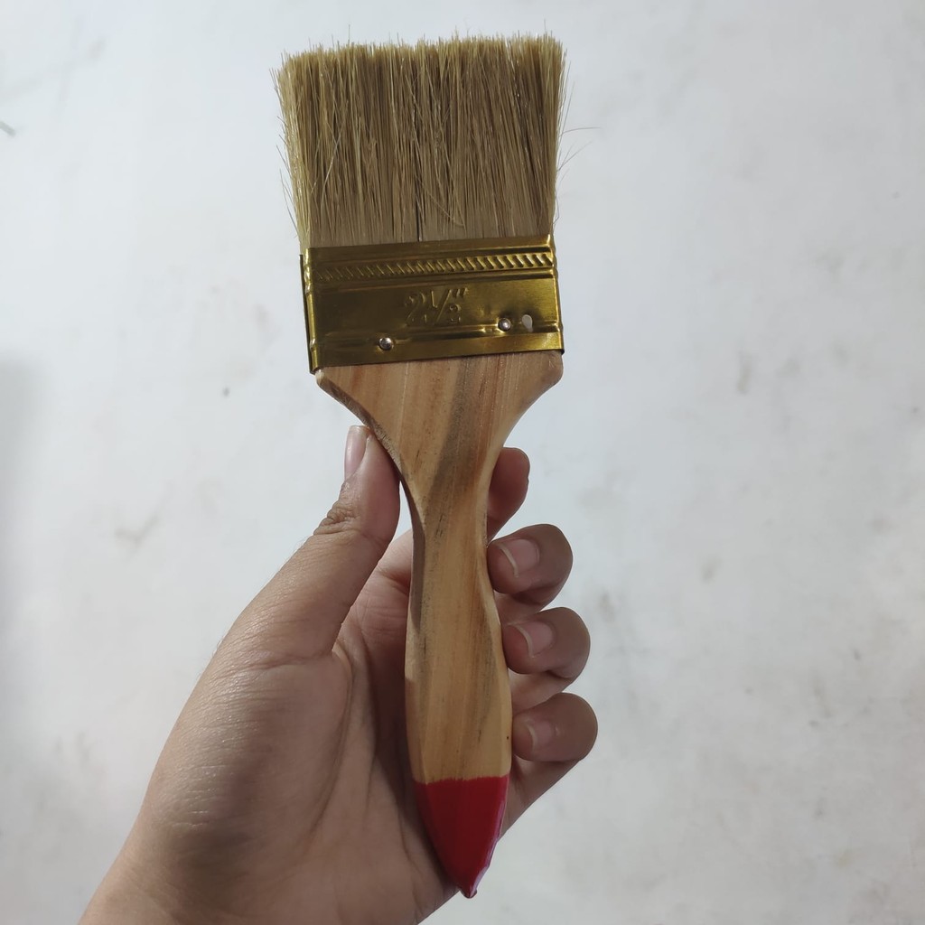 

KUAS CAT KUAS TEMBOK KUAS KAYU KUAS TEMBOK - 21/2