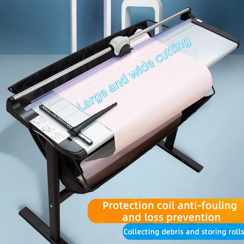 

Manual paper cutter large-format rolling cutter paper cutting film roller wide cutting table Trimmer Office Electronic Equipment