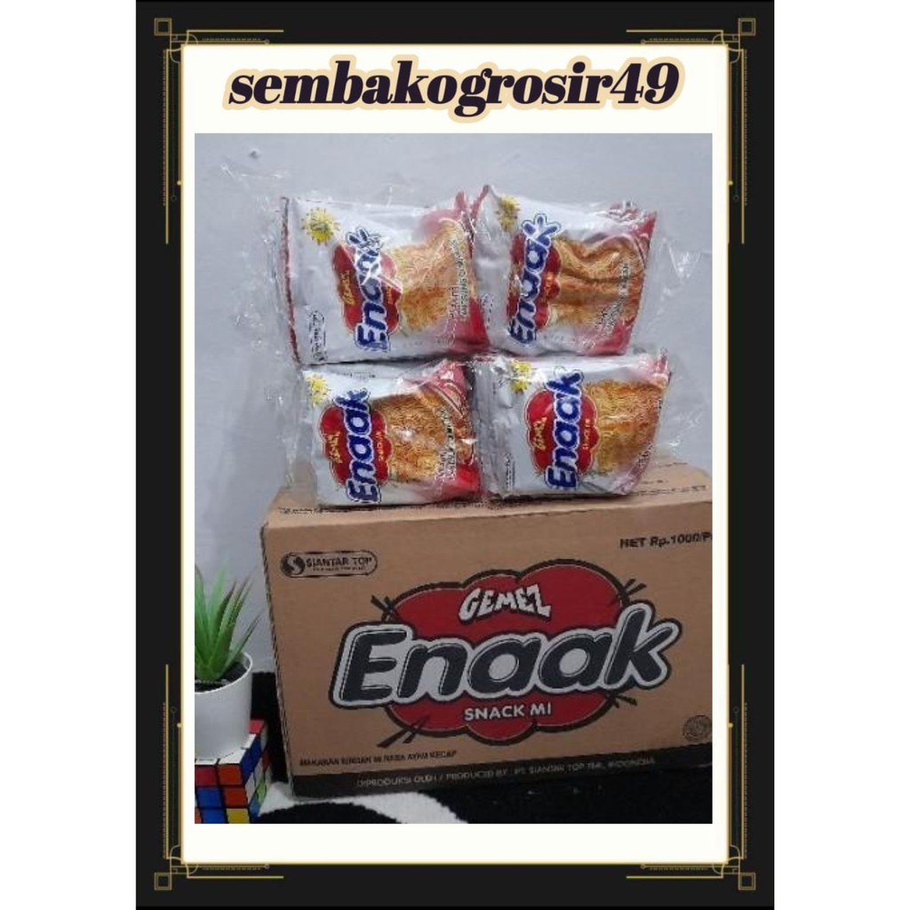 

SSG 1DS MIE BOYKI / MIE GEMEZ ENAAK / ANAK EMAS / MIE SNACK RENTENG 1DUS