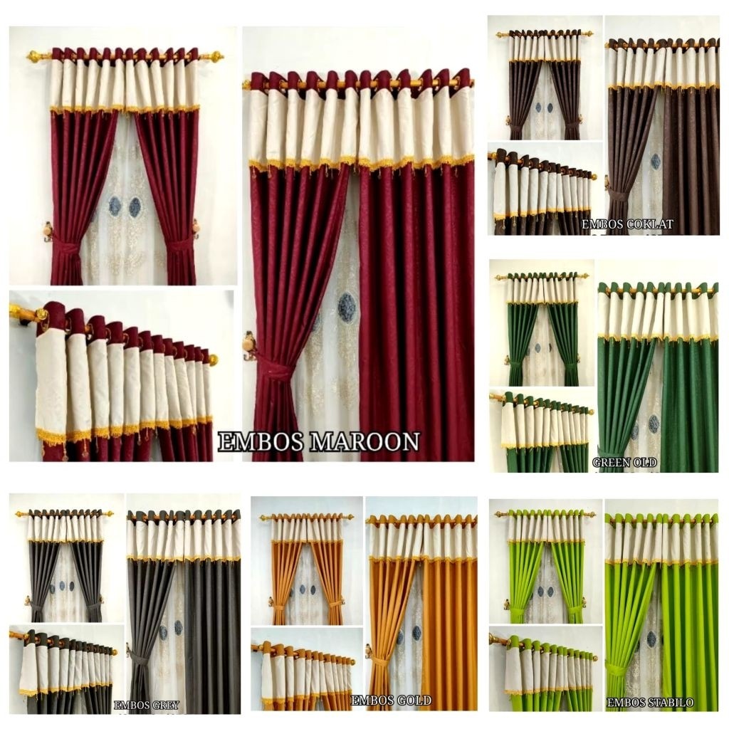 GORDEN RUMBAI RENDA KRISTAL GORDEN PONI RUMBAI GORDEN PINTU DAN GORDEN JENDELA - Harga Grosir