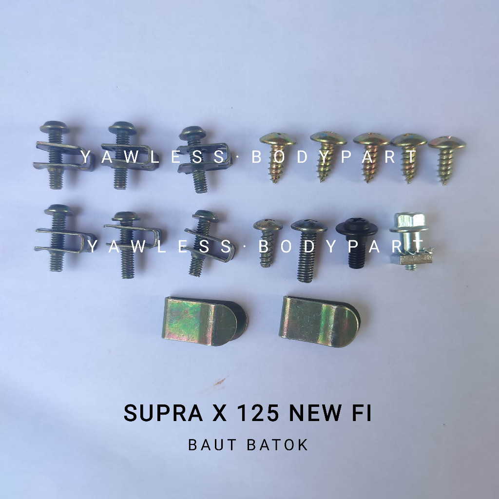 COD | DISKON | PROMO baut Baut khusus pala batok SUPRA X 125 FI Injeksi / Baut Batok Supra x 125 Fi