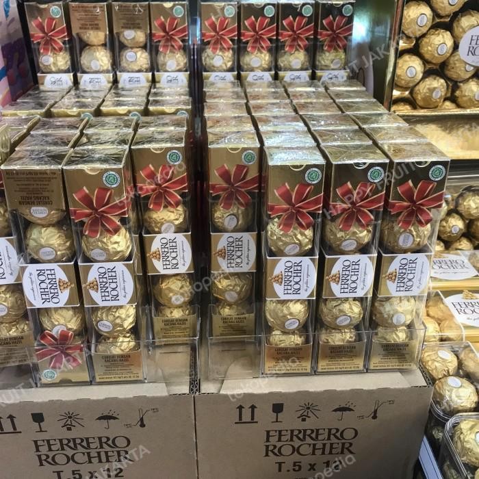 

coklat ferrero rocher isi 5 hazelnut |Cokelat ferrero rocher