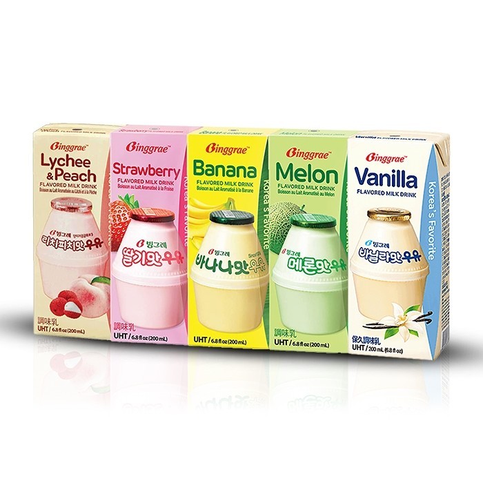 

Binggrae Banana Flavored Milk Drink 200ml - ALF
