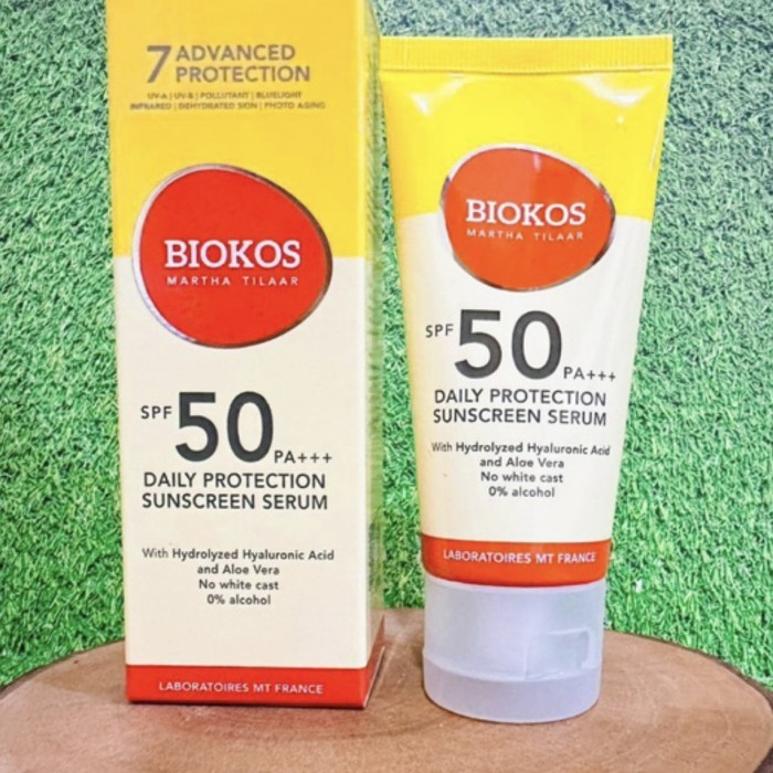 BIOKOS DAILY PROTECTION SUNSCREEN SERUM SPF50 PA+++ | SUNSCREEN WAJAH