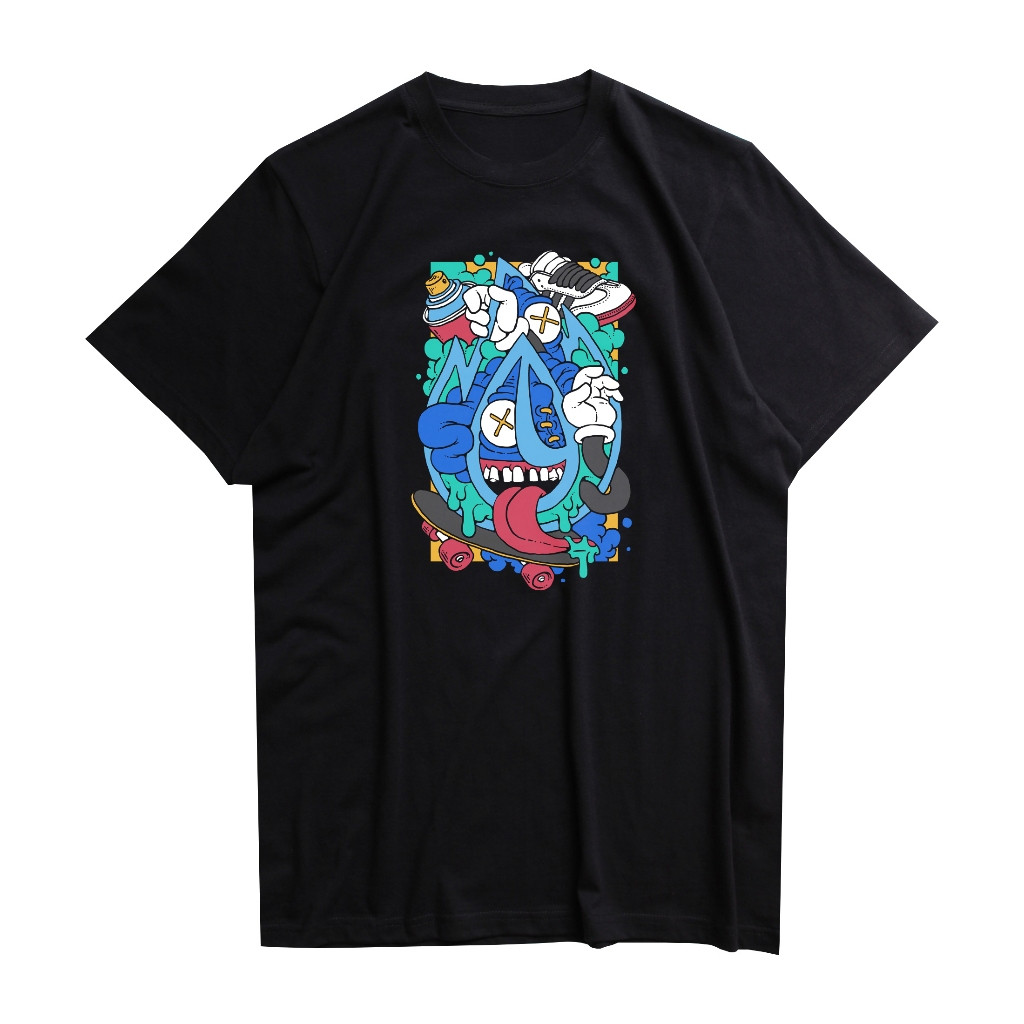56ez77sx7t blouseKaos Pria Distro Original 100%Baju Anak Laki Laki GNARLY  COD CROOZ Official Shop