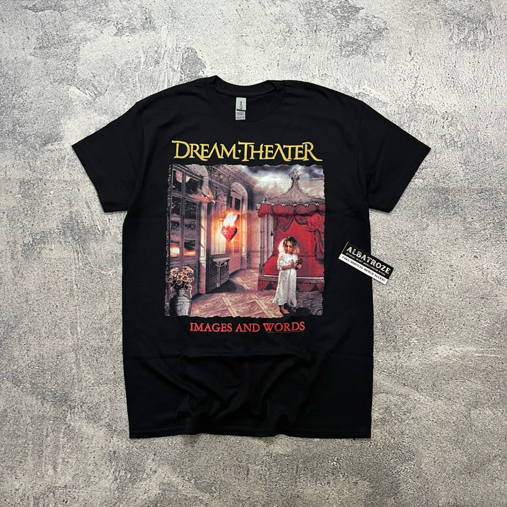 (COD) T-SHIRT / KAOS BAND OFFICIAL DREAM THEATER - IMAGES AND WORDS