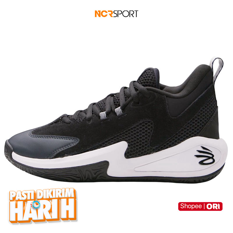 Sepatu Basket Under Armour Gs Curry 3Z 25 Sde Black - Anthracite Original 6001882-002