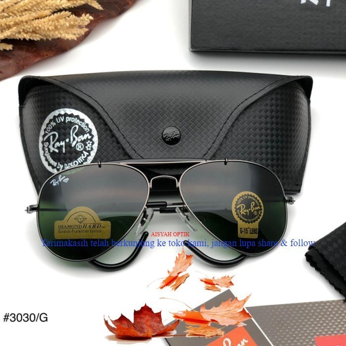 Kacamata Rayban Outdoorsman 3030 BL Fullset Kacamata-KU Authentic Fullset Ori King