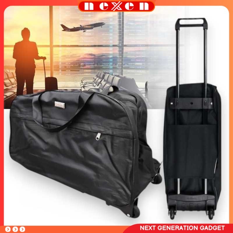 Tas Koper Duffel Travel Bag with Trolley Size L