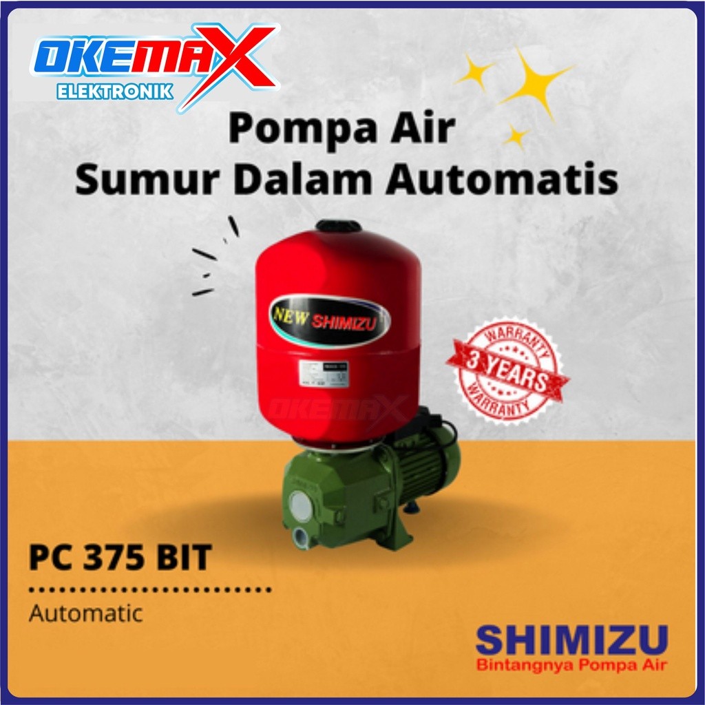 Shimizu Pompa Air Jet Pump PC-375 BIT