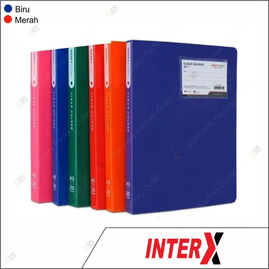 Clear Holder A5 isi 20 - Display Book