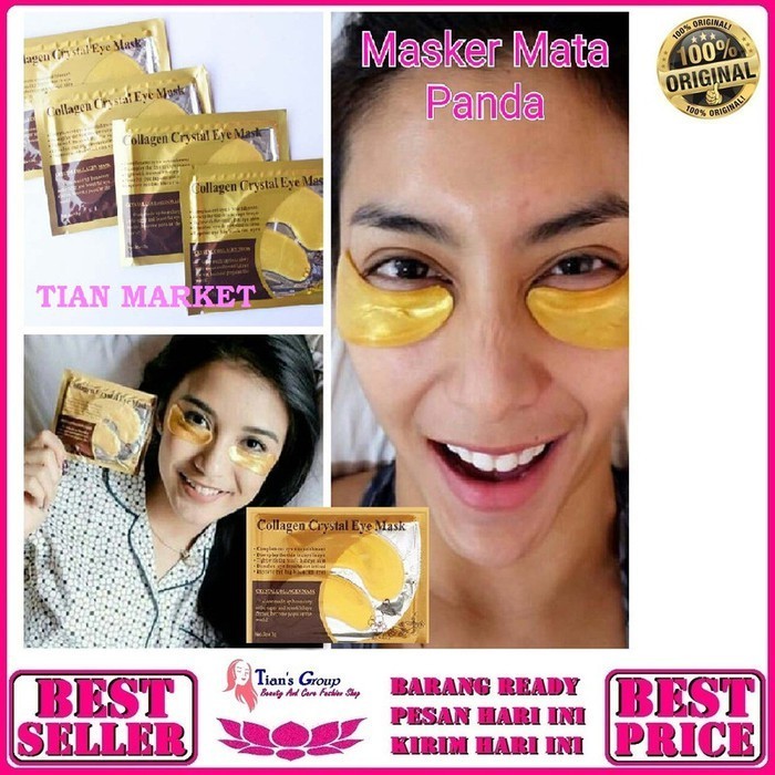 Masker Mata Kantung Mata 1 Sachet Pack Kolagen Collagen