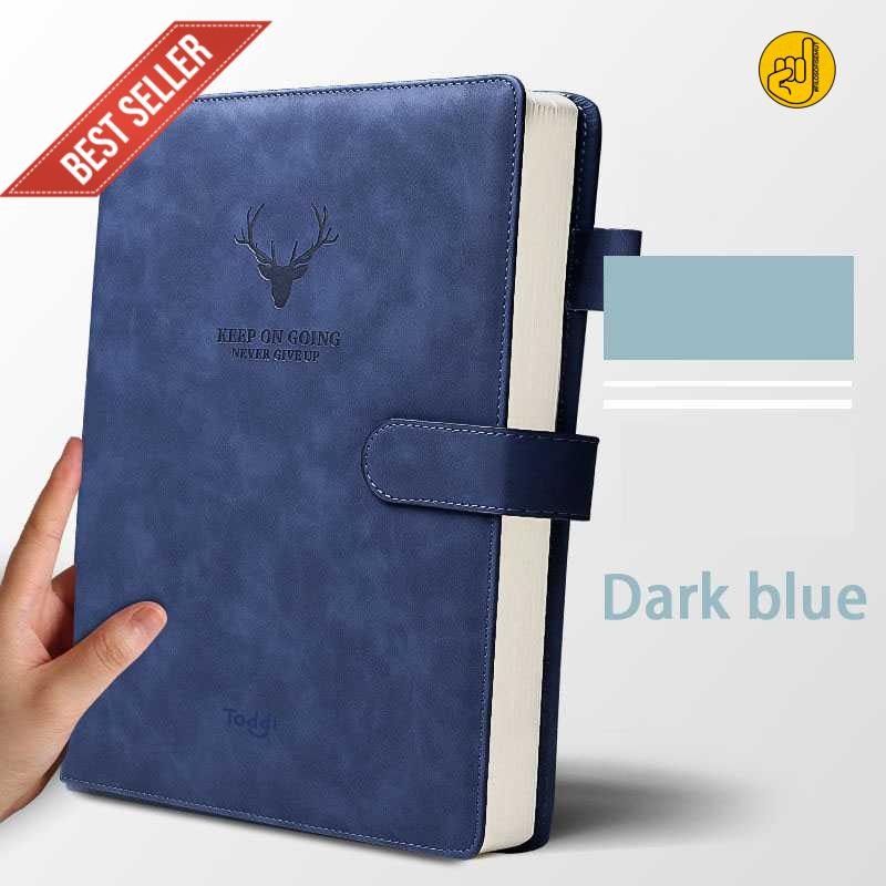 

baldan Toddi Buku Catatan Harian Notebook Cover Kulit Magnetic Buckle - TL4 good quality