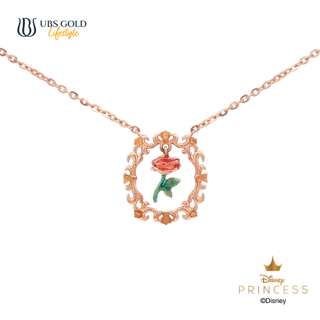 UBS Gold Kalung Emas Disney Princess Belle - Kky0540 - 17K