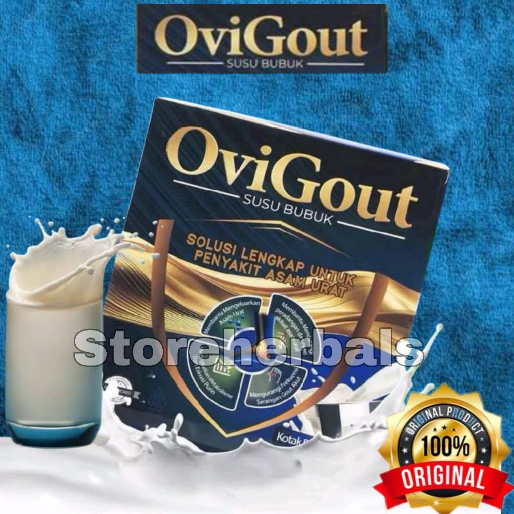 

OVIGOUT GOLD SUSU VITAMIN TULANG & SENDI NYERI OTOT ASTEOPOROSIS OSTEOARTHRITIS SUSU OVIGOUT GOLD 100% ASLI ORIGINAL 12 SACHET