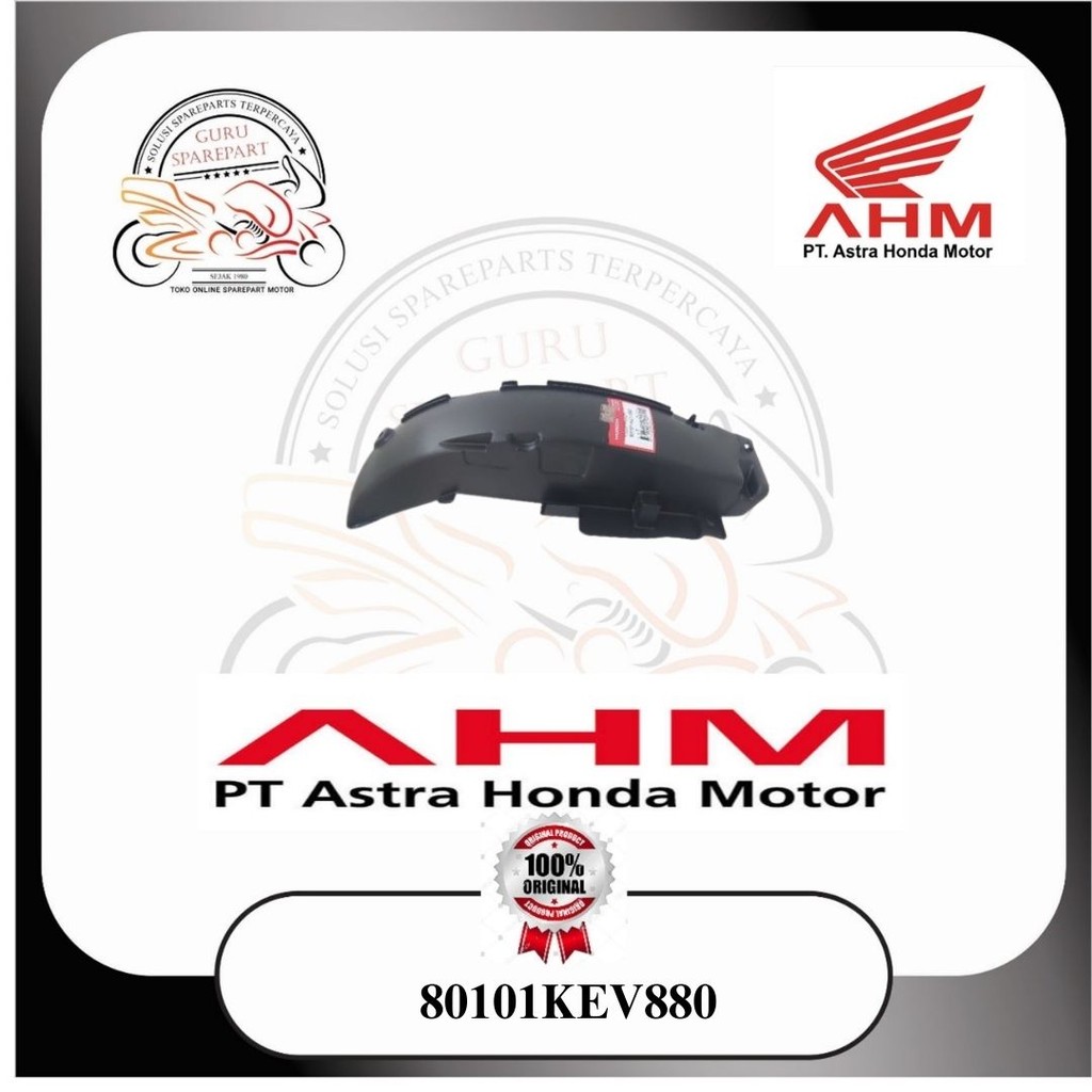 Fender RR Inner Spakbor Belakang Bagian Dalam Sayap Kolong Honda Suprax 80101KEV880 Original