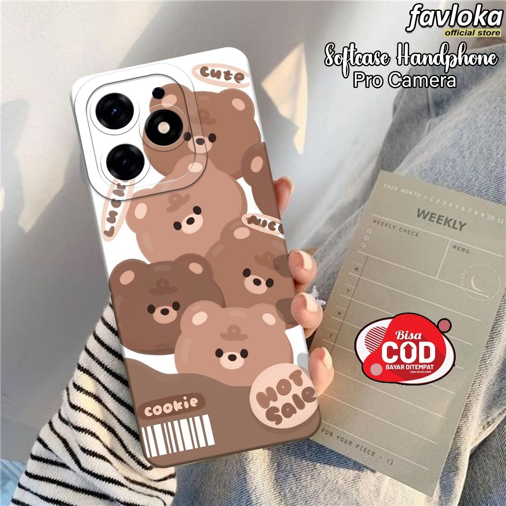 Softcase Hp TECNO SPARK 10 PRO Case TECNO SPARK 10 PRO Terbaru Fashion Case Kartun Casing TECNO SPAR