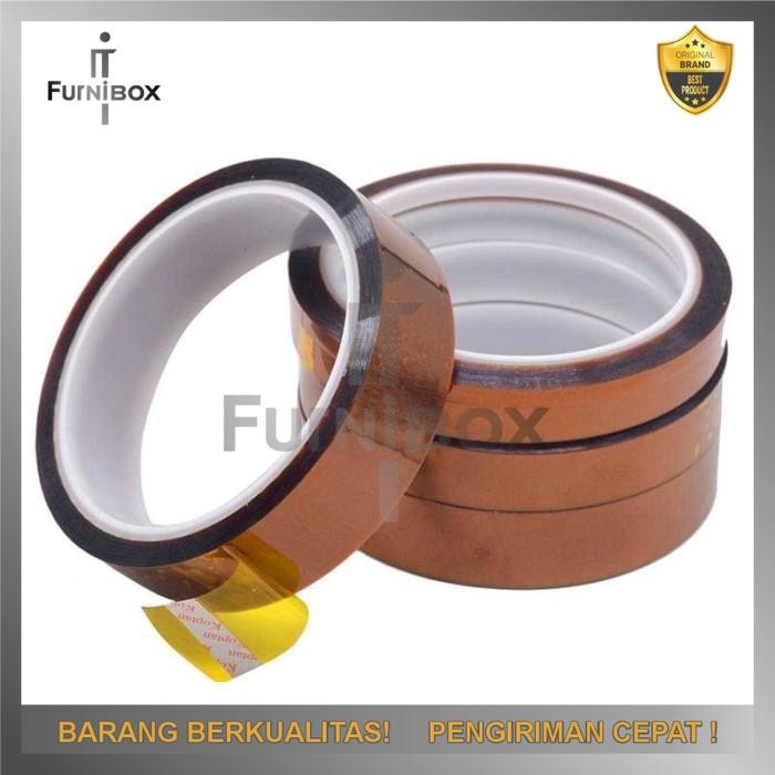 

Lakban Pcb Tahan Panas Kapton Isolasi Kabel Insulation - 5mm - 5mm