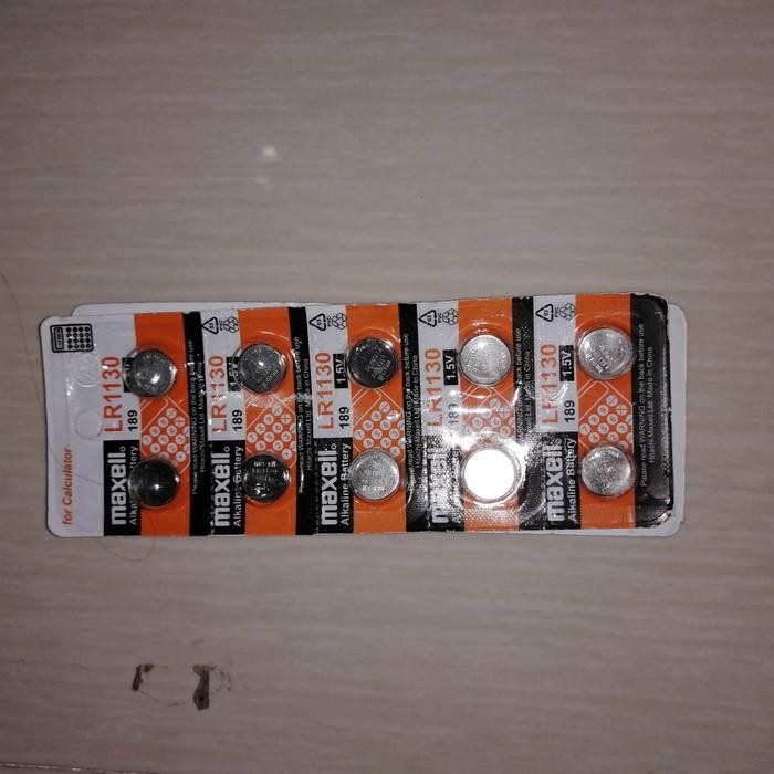 

Baterai kalkulator LR 1130 1.5 V by Radhiant offcial