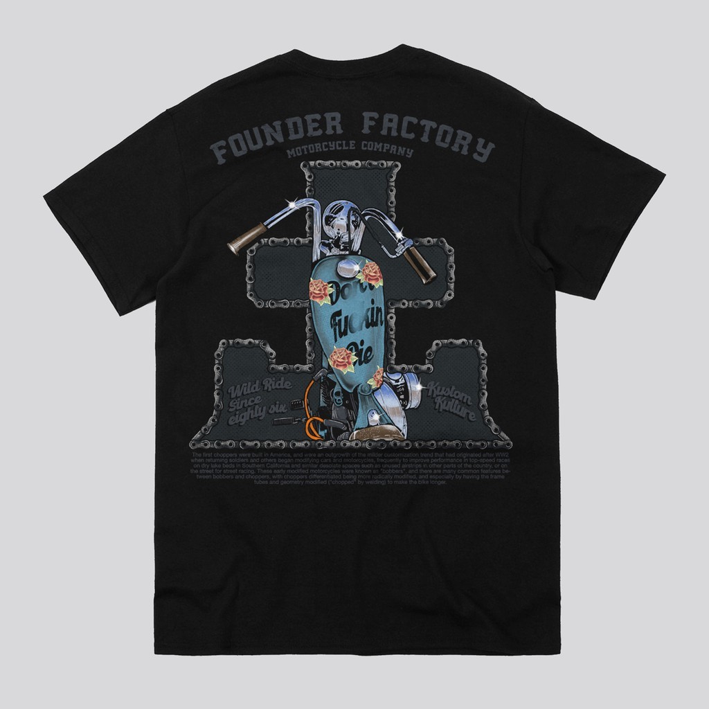 Founder Factory - Chain TShirt - Black