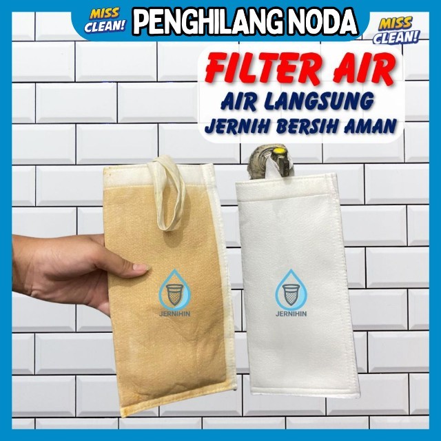 Filter Kran Air Kuning & Keruh Saringan Air Mandi dari Sumur Bor & PDAM