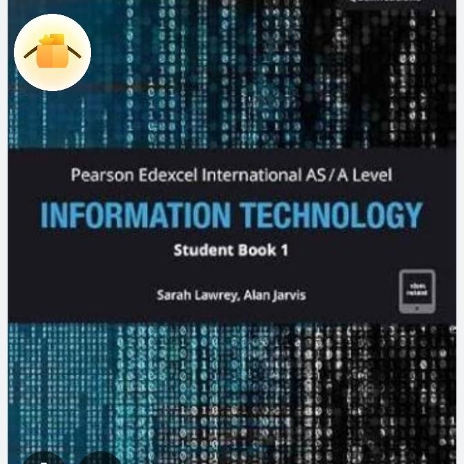 

BUKU PEARSON EDXCEL INTERNATIONAL AS/ A LEVEL INFORMATION TECHNOLOGY student book 1 sarah lawrey,alan jarvis
