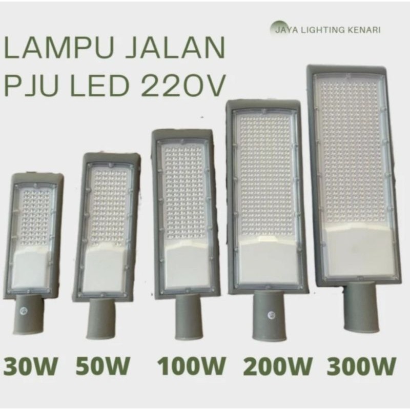 LAMPU JALAN PJU LED 30W 50W 100W 200W 300W WATT LED 220V PJU LED 220V