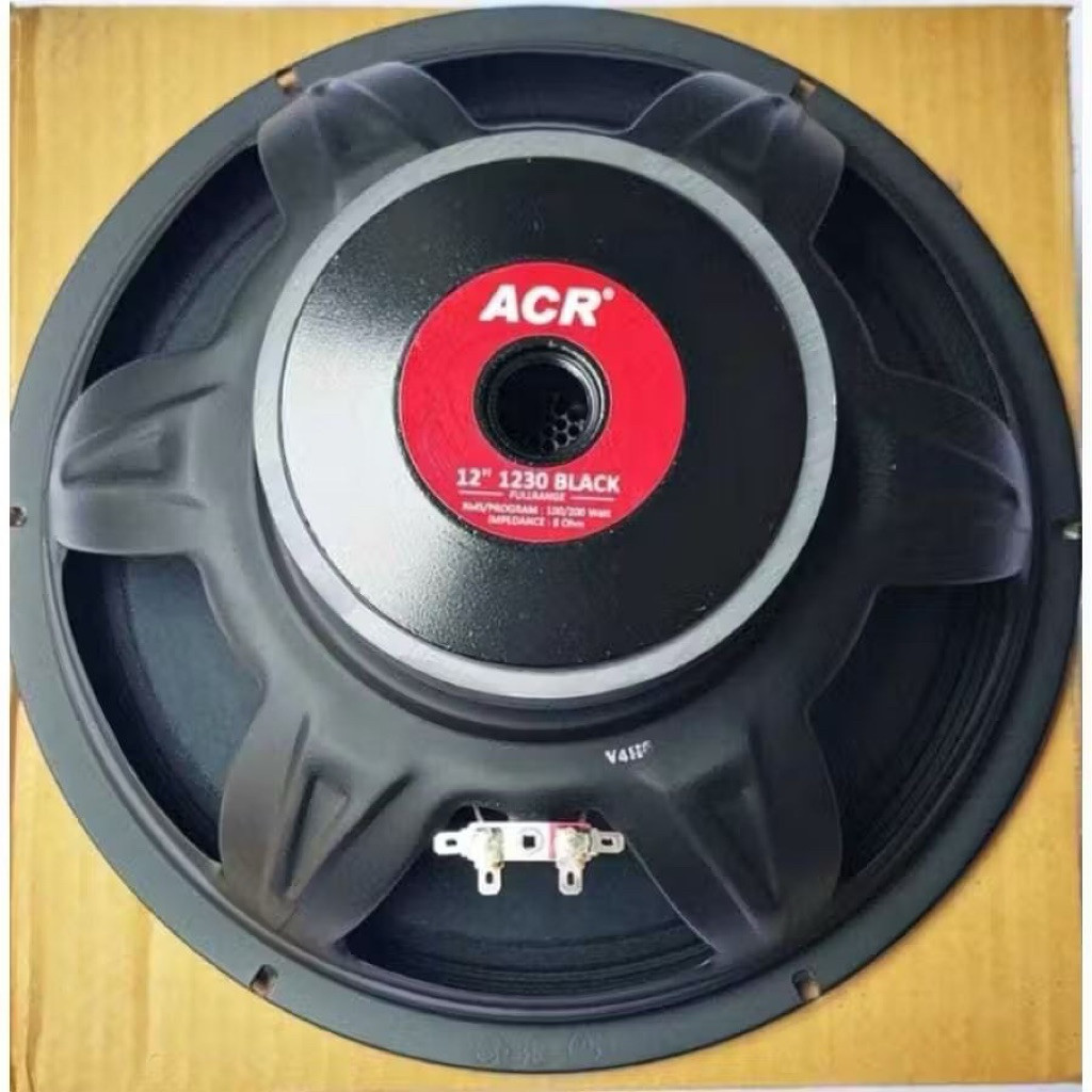 Speaker ACR 12 Inch ACR 1230 Black ACR Fullrange 12 Inch 1230 Black MK1