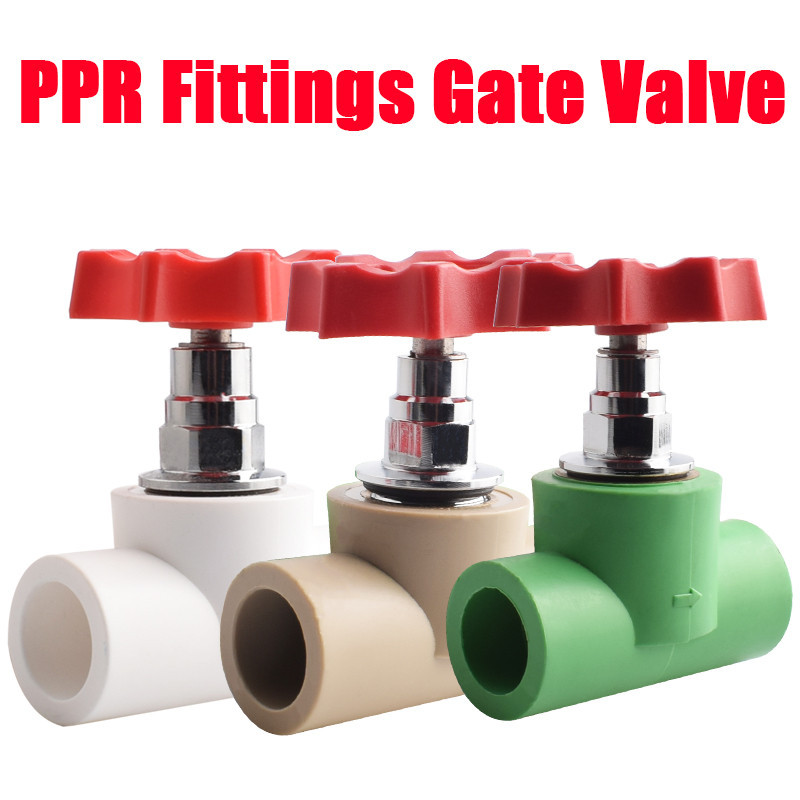 Gate Valve PPR 3/4 Inch Stop Kran Valve PPR 25mm Gate Valve Straight Way Valve