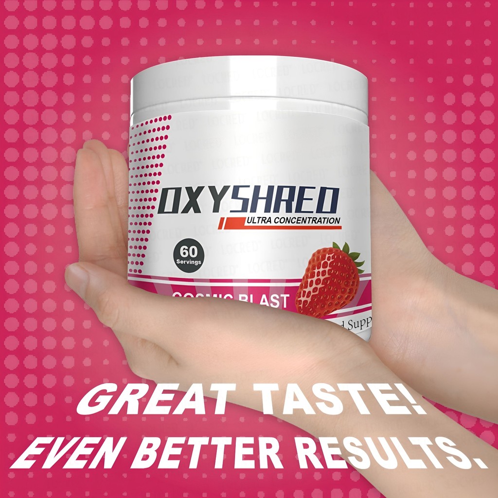 OxyShred Ultra Concentration Thermogenic Fat Burner for Metabolism and Energy Boost, Cosmic Blast Fl