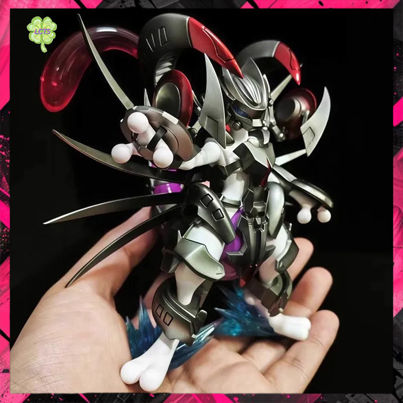 Presale Mewtwo Anime Figures Armor Mewtwo Figurine PVC Statue Collection Model Room Decoration Custo