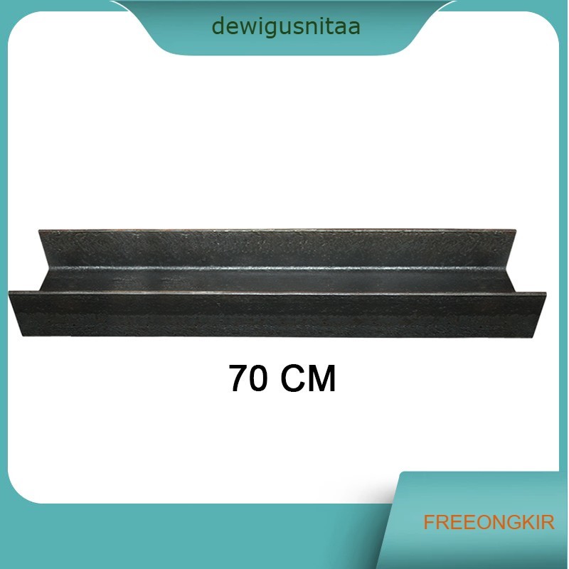 BEB-UNP BESI BAJA KANAL U 70CM COCOK UNTUK DIY MESIN-MESIN