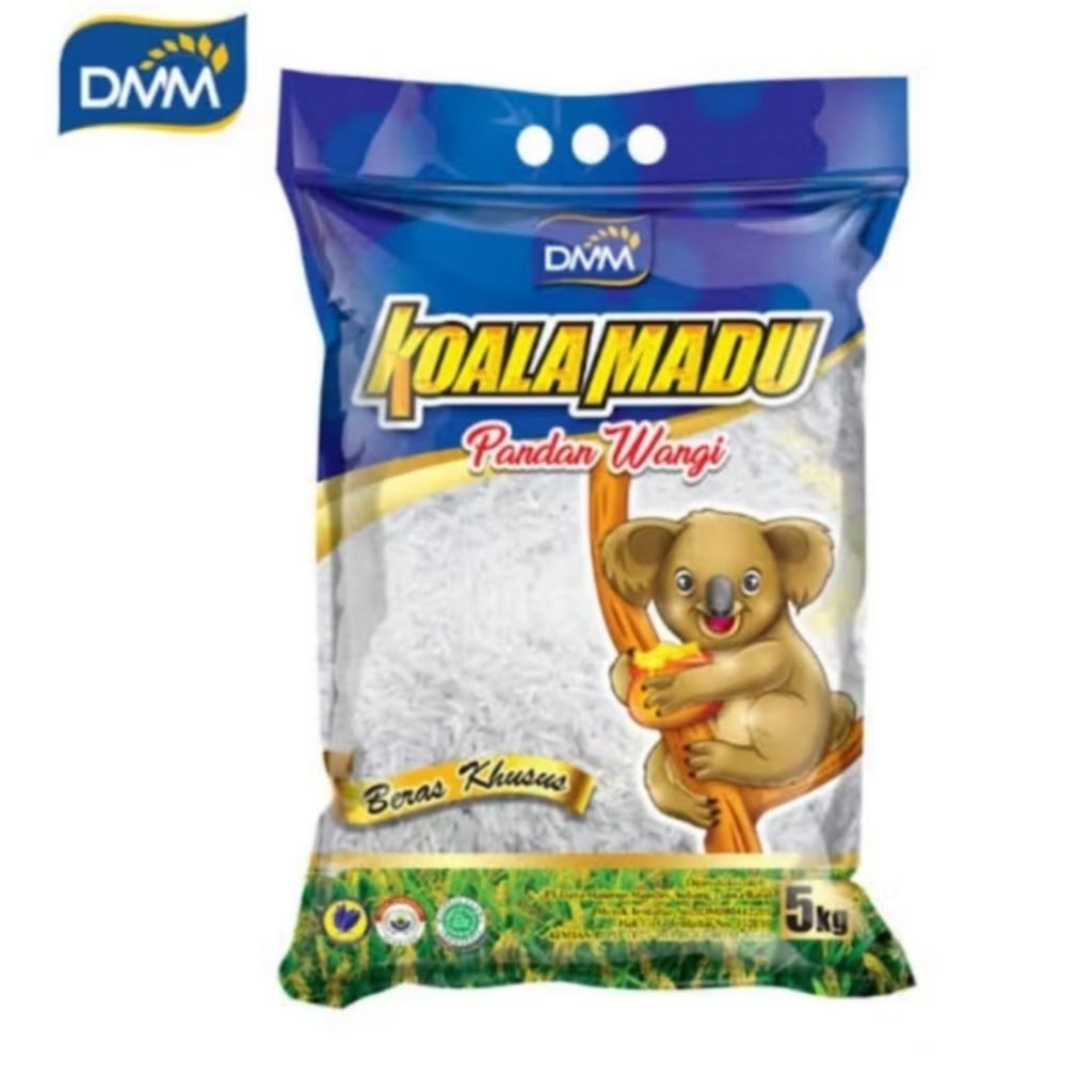 Beras Khusus Koala Madu PandanWangi Cianjur 5kg Ready stock