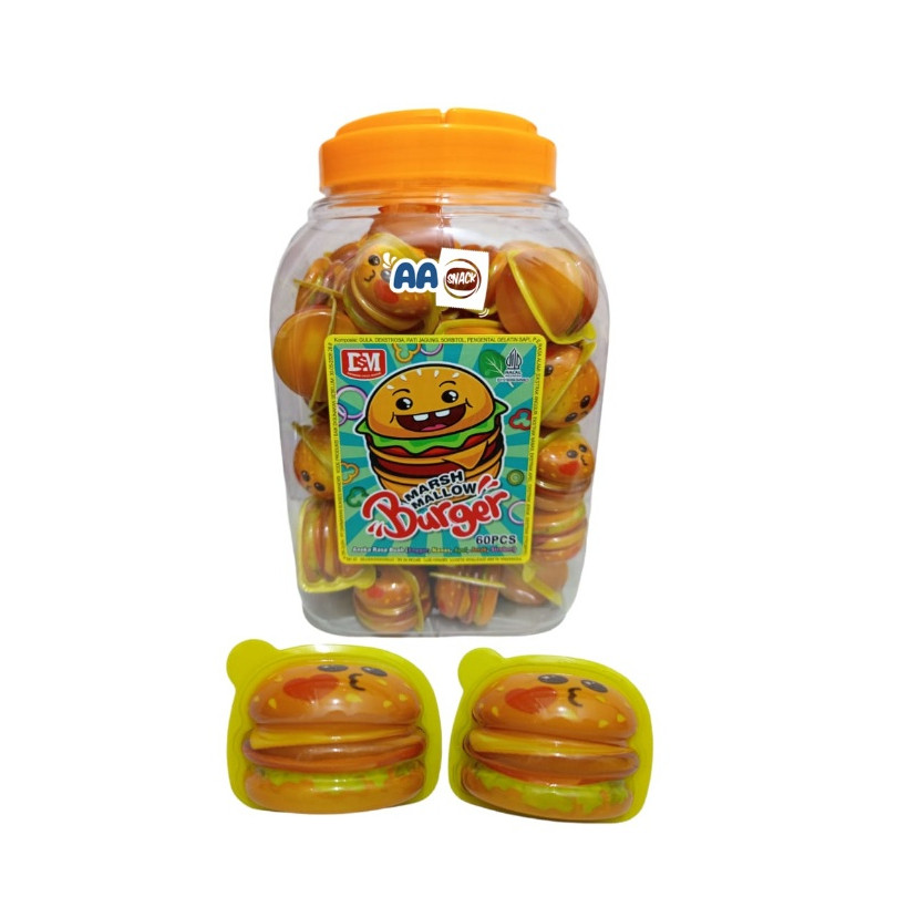 DSM MARSHMALLOW BURGER TOPLES ISI 60