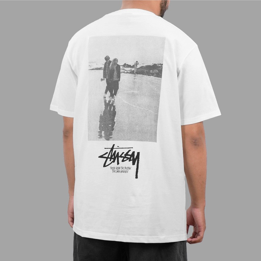 Stussy Low Tide White Tee