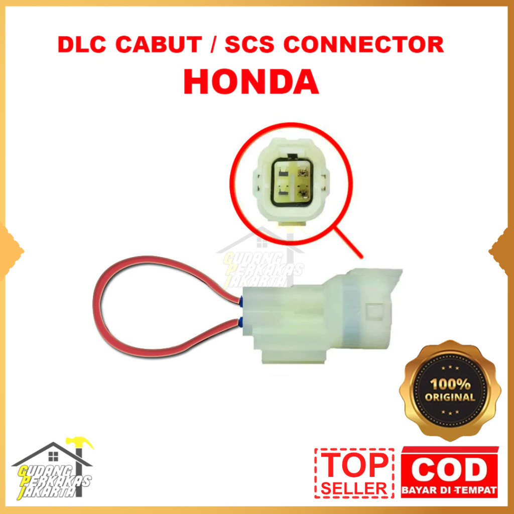 SCS DLC Connector Honda – Alat Reset ECU Injeksi Motor Honda
