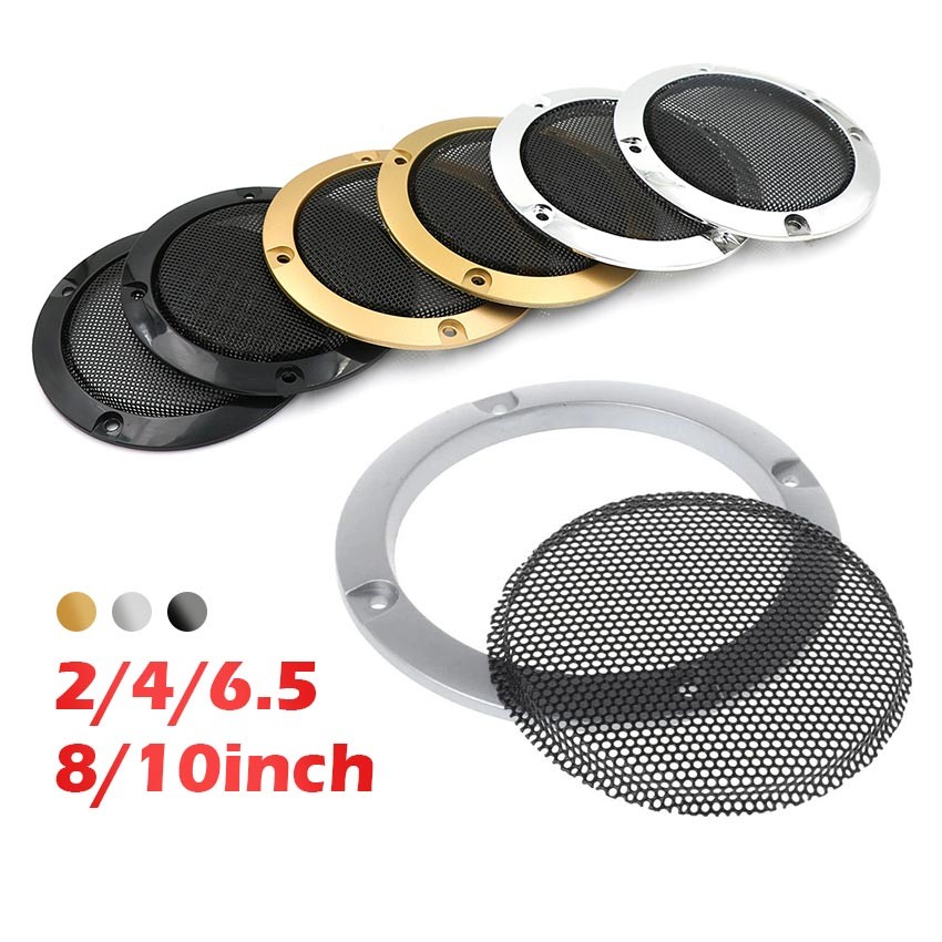 Machinegard Tutup Grill Speaker 2" / 4" / 6.5" / 8" / 10" Inch Ram Cover Pelindung Speaker Audio