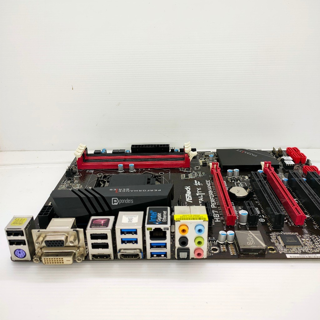 Harga Mainboard Intel H87 ASRock LGA 1150 DDR3 Support Gen4