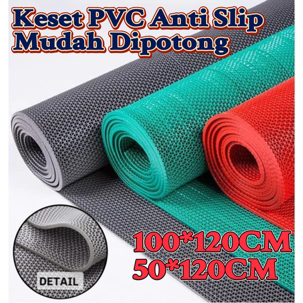 Keset Kamar Mandi PVC/Keset Pvc Anti Slip/Keset Kamar Mandi/Keset Lantai Kamar Mandi