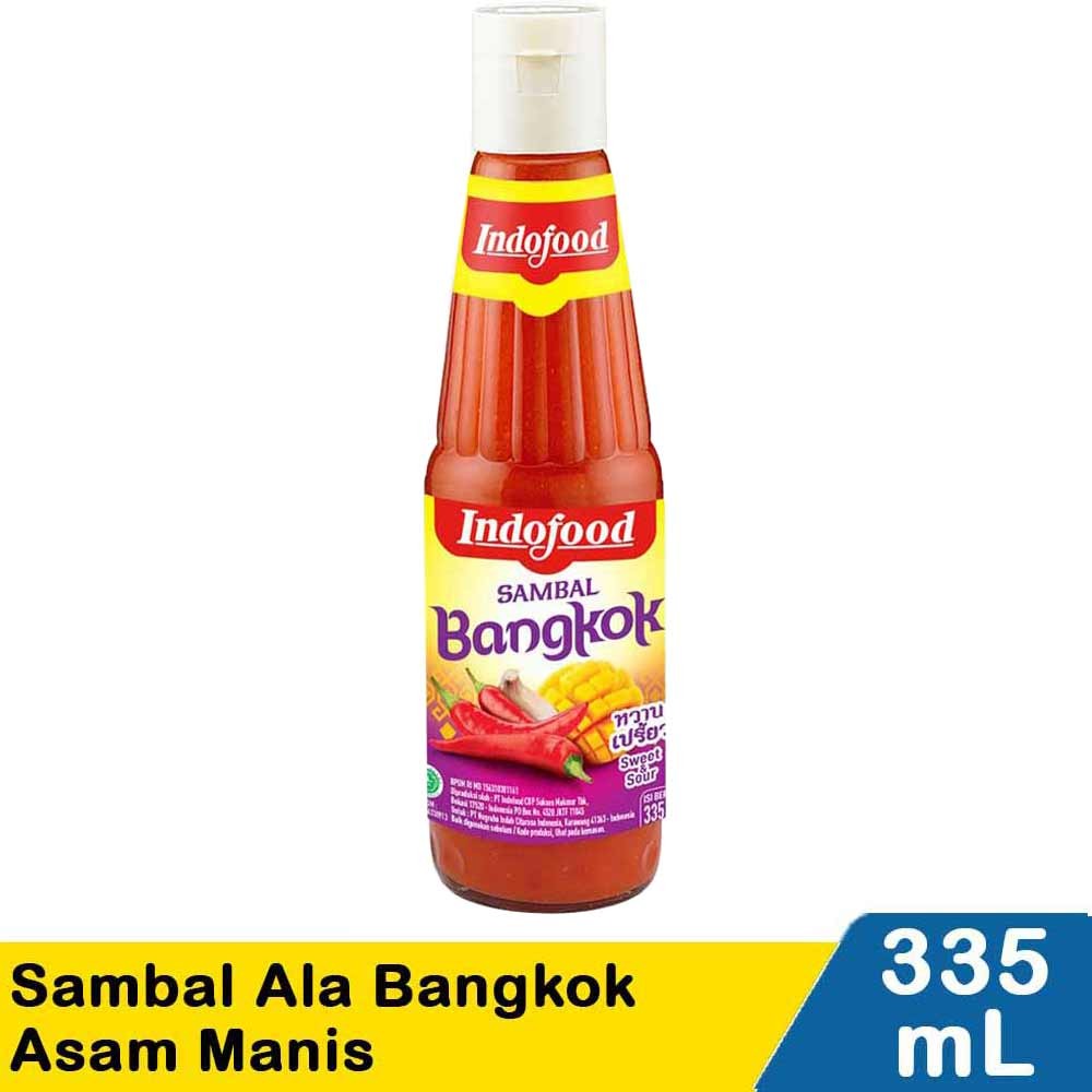 INDOFOOD SAMBAL ALA BANGKOK ASAM MANIS 335/340mL