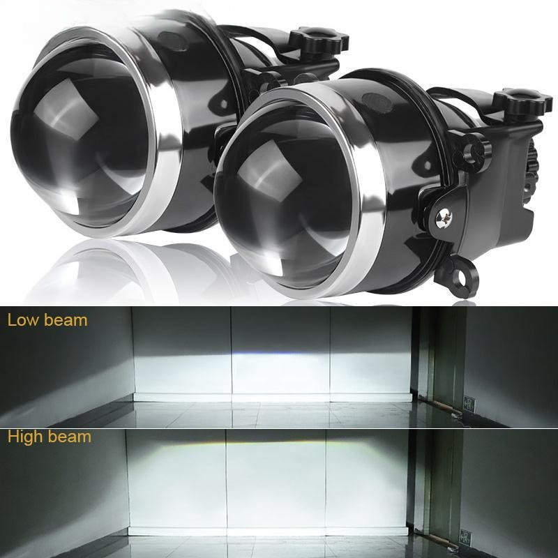 3 inch HID Fog Light For Ford Focus MK2 Fiesta MK3 Ranger Transit Bi-xenon Fog Projector Lens D2S D2