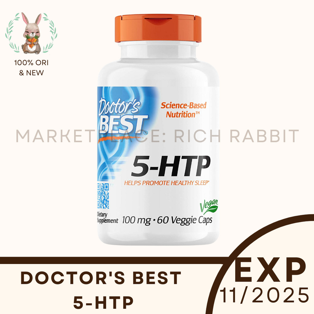 Doctor's Doctors Best 5-HTP 5HTP 5 HTP Obat Bantu Tidur Insomnia